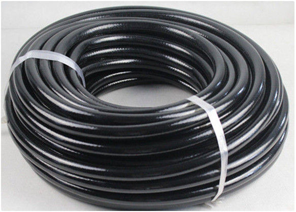 Черный САЭ 100 Р8 3/8&quot; подкрепление волокна -40℃ шланга гидросистемы к +100℃